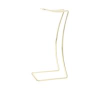 ERINGOGO Gold Headphone Stand Desktop Headset Holder Stable Support Modern Metal Finish for Gaming Workstations Tidy Desk Organizer Compatible with Over Ear Headphones Portable Earphone