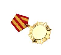 ERINGOGO Golden Marathon Medal Metal Honor Award Badge for Sports Competitions and Running Events