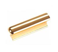 ERINGOGO Golden Stainless Steel Guitar Slide Bar with Cutaway Ends for Improved Control and Added Sustain, Unique Design Hawaii Lap Slide for Acoustic and Electric Guitar Accessories