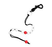 ERINGOGO Golf Stroke Counter Beaded Score Keeper Portable Golfing Accessories for Men Women Plastic and Cloth Material Outdoor Golf Score Tally Tool