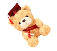 ERINGOGO Graduation Bear Plush Cute Stuffed Bear with Graduation Hat Sash for High School College Graduates Soft Cuddly Plush Doll