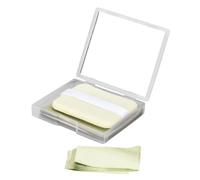 ERINGOGO Green Tea Facial Oil Absorbing Sheets with Mirror Compact for Oily Skin Control Natural Blotting Paper for Men and Women Portable Oil Absorbing Papers for Face Matte Finish and