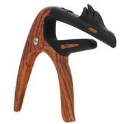 ERINGOGO Guitar Capo Clamp Zinc Alloy Portable Tuning Accessory for Acoustic and Electric Guitars for Beginners and Professionals Deep Grain Finish