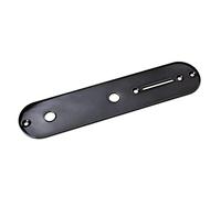 ERINGOGO Guitar Control Plate Wiring Cover for Tl Electric Guitars Black Durable Replacement Standard Mounting for DIY Projects