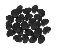 ERINGOGO Guitar Tuning Peg Knobs Classic Finish 30pcs Black Plastic Material with Precision Tuning and User-friendly Design for Bass and Guitar for Professional and Beginner Use