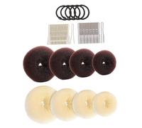 ERINGOGO Hair Curler Bun Maker Donut for Bun Hairstyle Tool U-shaped Pins for Women Making Tools