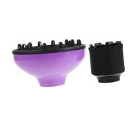 ERINGOGO Hair Diffuser Attachment for Blow Dryers Adjustable Airflow Curly Hair Styling Nozzle High Temperature Resistant for Faster Even Drying and Volume Enhancement