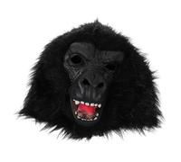 ERINGOGO Halloween Gorilla Animal Mask for Carnival and Masquerade Creative Full Head Cosplay Prop for Party Decoration and Halloween Costume Unisex One