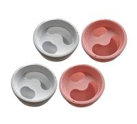 ERINGOGO Hand Soaking Bowl Set 4pcs Nail Salon Manicure Supply Softening Keratin Removal Soak Bowls for Professional Nail Art and Hand Care Random Color