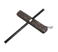 ERINGOGO Handcrafted Two Section Flute in Key Traditional Chinese Vertical Wind Instrument for Beginners Lightweight Woodwind with Smooth Surface for Easy Playing and Portable Use