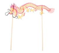 ERINGOGO Handmade Chinese Shadow Puppetry Dragon Design Lightweight and Traditional DIY Puppet Kit for Cultural Performance and Educational Use