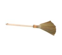 ERINGOGO Handmade Vietnamese Corn Broom with Wooden Handle Outdoor Sweeping Tool for Garden Garage and Indoor Cleaning Soft Bristles for Dust Capture