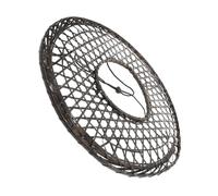 ERINGOGO Handmade Woven Bamboo Hat Vintage Chinese Style Lightweight Cosplay Hat for Stage Performance and Theme Party Accessory