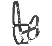 ERINGOGO Headcollar Halter Rope Field Safe Adjustable Nylon Hybrid Halter Portable Lightweight Snap Breakaway Horse Alloy Braided Leading Rope Equestrian Training Tack