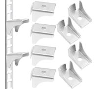 ERINGOGO Heavy Duty Cabinet Shelf Clips and Light Weight for Cabinets with Simple Structure 10pcs Metal Shelf Clip Designed to Hold the Rack Firmly and Not Easy to Break for Bookcase