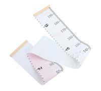 ERINGOGO Height Growth Chart Ruler for Children, Lightweight Wooden and Fabric Hanging Growth Chart Sturdy Construction, Cartoon Style Wall Decor for Bedrooms