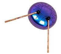 ERINGOGO Hollow Steel Tongue Drum Instrument Crafted from Material Percussion for Yoga Sessions Creating Ethereal Sounds