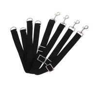 ERINGOGO Horse Bucket Holder 4pcs Adjustable Nylon Straps with Robust Construction for Trailer Securing and Grooming Tasks