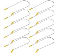 ERINGOGO Hot Curler Clamp Replacement Pins 16Pcs 2.54Cm Stainless Steel Hair Roller Clips for Heated Curling Tools for Daily Hair Styling