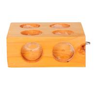 ERINGOGO Inclined Plane Slider and Friction Demonstration Block Made of Solid Wood, for Science Lab Experiments and Newtonian Physics Education