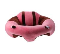 ERINGOGO Infant Baby Support Seat Sofa for Toddlers Plush Crystal Soft Floor Cushion Pink Brown 45cm Diameter 0.68kg Comfortable Sitting Chair