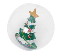ERINGOGO Inflatable Christmas Ball Quick Inflate Outdoor Xmas Ornament for Decor Festive Holiday Blow Up Bauble Reusable Christmas Inflatable Decoration for Residential and Commercial Use