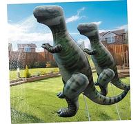 ERINGOGO Inflatable Dinosaur Water Sprinkler PVC Outdoor Sprinkler Plaything for Backyard Summer Fun Connecting Garden Hose Stable Splashing Cooling for Family
