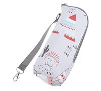 ERINGOGO Insulated Milk Bottle Bag for Travel Portable Thermal Nursing Tote Convenient Zipper Design and Side Handle for Hot Milk and Water Stroller Accessory