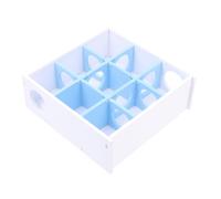 ERINGOGO Interactive Acrylic Hamster Maze Tubular Labyrinth for Small Pets Including Gerbils and Dwarf Hamsters in Blue