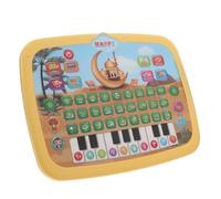 ERINGOGO Interactive Arabic Alphabet Learning Tablet for , Early Education Electronic with Pronunciation Teaching, Yellow for Preschool Language Development and Homeschooling