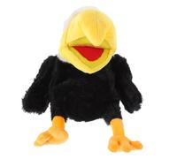 ERINGOGO Interactive Owl Hand Puppet for Early Education and Storytelling Plush Cartoon Bird Role Play for Birthday Childrens Imaginative Play and Learning