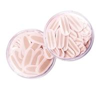 ERINGOGO Invisible Double Eyelid Tape Set, Lace Mesh Breathable Eyelid Lifting Strips for Hooded and Droopy Eyes, Olive Shape 150pcs + Half-moon Shape 150pcs, Natural Look, Lightweight Eye