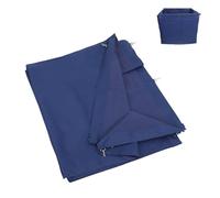 ERINGOGO Janitorial Cart Bag Replacement with Metal Hook Oxford Cloth Cleaning Bag for Housekeeping Carts Capacity Multi-functional Storage Sleeve for Cleaning Supplies and Waste Collection