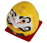 ERINGOGO Japanese Ceramic Fortune Cat Figurine Traditional Doll Sculpture for Home Office Car Dashboard Decor Wealth Symbol Ornament for Elegant Japanese Style