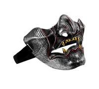 ERINGOGO Japanese Hannya Cosplay Mask Unisex Traditional Theater Prop Sturdy Half Face Mask for Party Masquerade and Performance