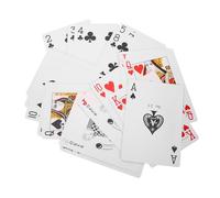 ERINGOGO Jumbo Poker Playing Cards Large Giant Deck for Party Fun Clear Print Smooth Surface Lightweight Portable