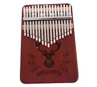 ERINGOGO Key Thumb Piano Portable Wooden Kalimba for Beginners for Adults and Boys and Girls Great for Compact Design Accessories Deer Pattern