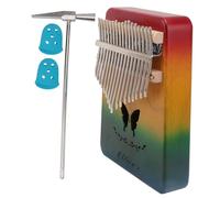 ERINGOGO Keys Thumb Piano Kalimba for Beginners Portable Finger Piano Beautiful Sound for Girl and Special Occasions Random Style