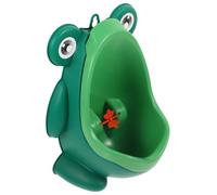 ERINGOGO Kids Standing Urinal for Boys Toddler Potty Training Frog Design Hanging Pee Training Tool Baby Urinal Toilet for Toddlers in Green Random Style