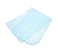 ERINGOGO Korean Exfoliating Bath Cloth Soft Nylon Body Scrubber for Women and Men Long Strip Shower Washcloth for Gentle Back Scrubbing Massage and Dead Skin Removal Sky-Blue