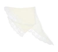 ERINGOGO Lace Triangle Head Kerchief for Women and Soft Comfortable Fabric Elegant Floral Design Versatile Hair Bandana for Head Neck and Wrist Accessory in