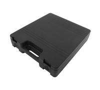 ERINGOGO Large Capacity Mic Carrying Case with Sponge Padding Plastic Protective Microphone Storage Box for Multiple Condenser Mics Portable Handheld Carrier for Studio and Outdoor