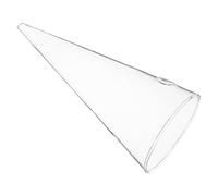 ERINGOGO Large Cone-Shaped Wall Hanging Vase Glass Hydroponic Planter for Flowers, Decorative Wall Flower Holder for Home and Living Room Decor