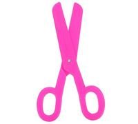 ERINGOGO Large Pink Clown Scissors Costume Prop for Safe Plastic Giant Shears for Masquerade Carnival Party and Stage Performance