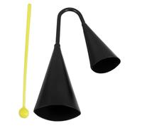 ERINGOGO Latin Percussion Agogo Bells Toddlers Musical Instrument Plastic Stick Cowbell Traditional Agogo Bells Boys and Girls Rhythm Development Toy
