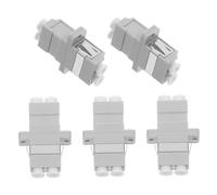 ERINGOGO Lc to Lc Fiber Adapter for Stable Connection with Split Design 5pcs and Adapter Flange Coupler and Faster Data Transfer Rates in Data Centers and Fiber Networks