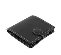 ERINGOGO Leather Guitar Pick Holder Bag with Ukulele Picks Soft PU Clamshell Design Lightweight Portable Plectrum Organizer for Acoustic Electric Guitar Players