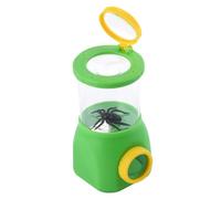 ERINGOGO Light Green Double Lens Observation Box Acrylic Abs Viewer Catcher Container Teaching Tool Fine Workmanship for Children Natural Sciences Education and Exploration