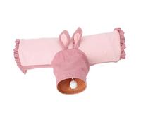 ERINGOGO Little Pet T Shaped Tunnel for Rabbits and Hamsters Stable Cloth Small Animal Play Tube Lightweight Portable Pet Supplies for Cage Corners Design