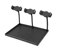 ERINGOGO Live Streaming Microphone Stand with Clamp Sound Card Tray Compatible with Microphone Stands for Broadcasting and Photography Stable Design for Home and Office Use